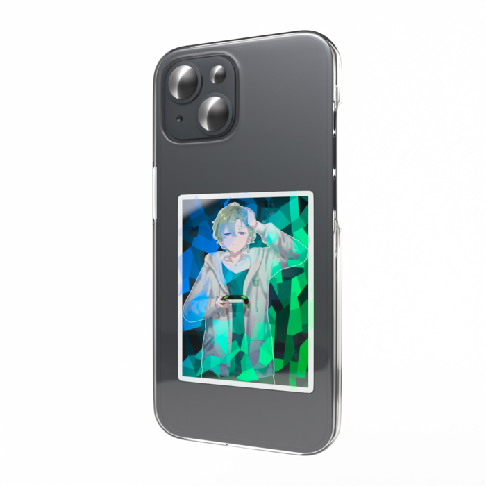 ホログラムスマホステッカー - 縦