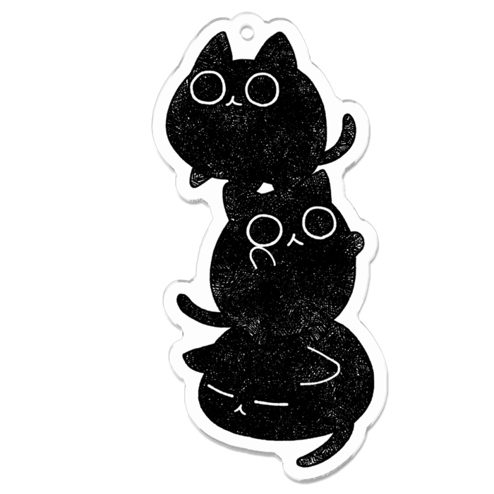 アクリルキーホルダー - 70 x 70 (mm)
