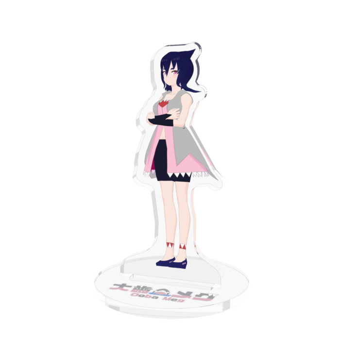 ぷんすこメグちゃん - 70x70mm