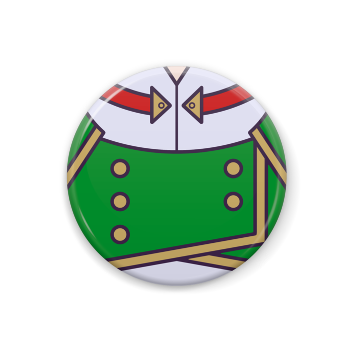 缶バッジ (李紅蘭)