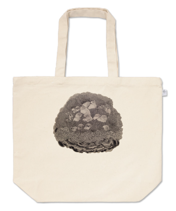 トートバッグ - L - プリント面積中 - ナチュラル