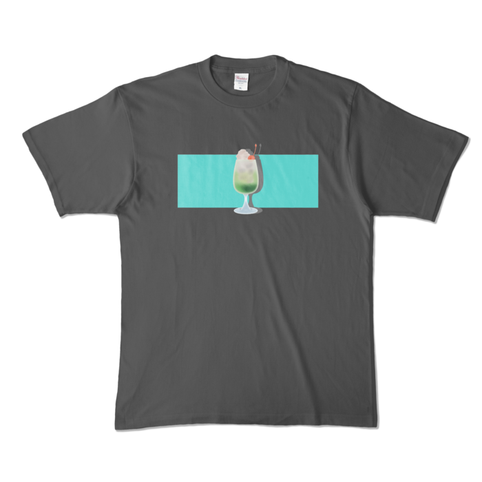 カラーTシャツ - XL - チャコール (濃色)