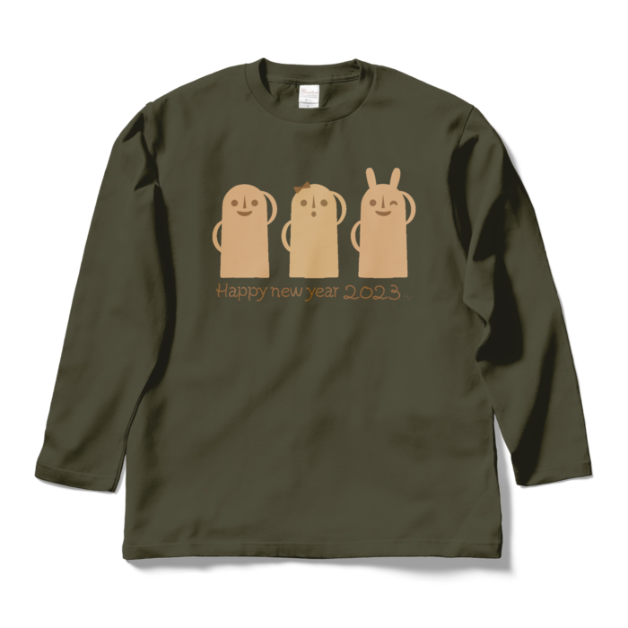 ロングスリーブTシャツ - L - アーミーグリーン