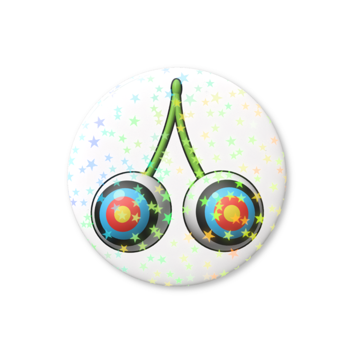 ホログラム缶バッジ - 44mm