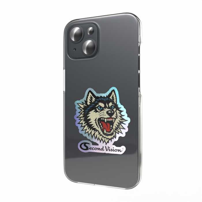 オーロラスマホステッカー - 縦