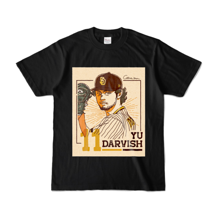 カラーTシャツ - S - ブラック (濃色)