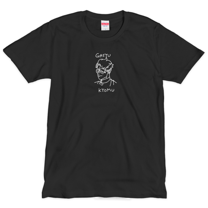 Tシャツ（シルクスクリーン印刷） - L - 黒