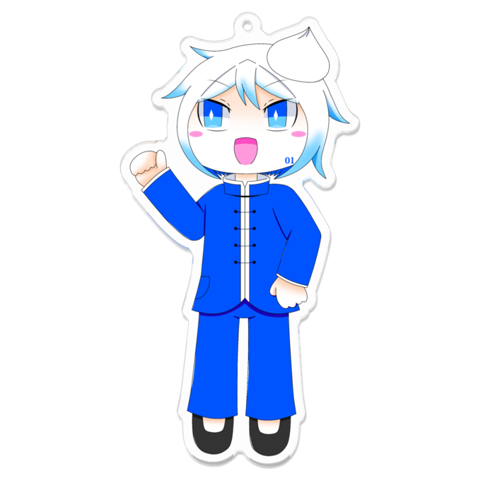 アクリルキーホルダー - 100 x 100 (mm)