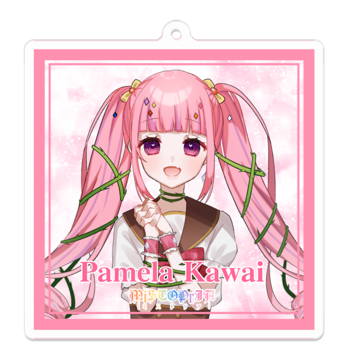 アクリルキーホルダー - 70 x 70 (mm)