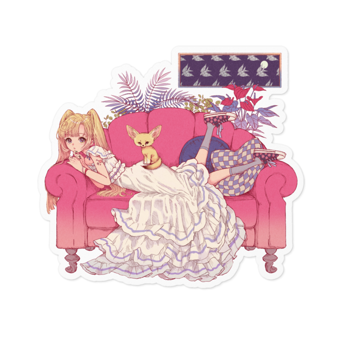 ステッカー - 100 x 100 (mm)