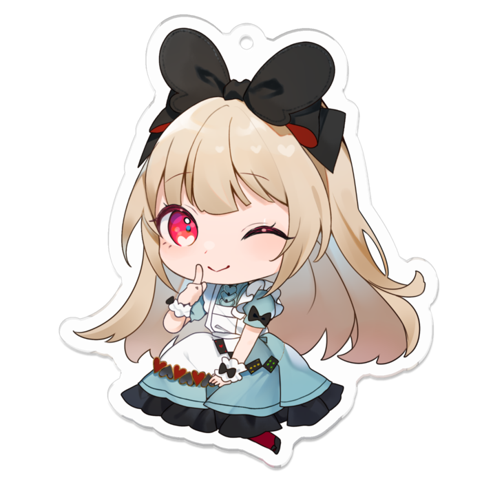 アクリルキーホルダー - 70 x 70 (mm)