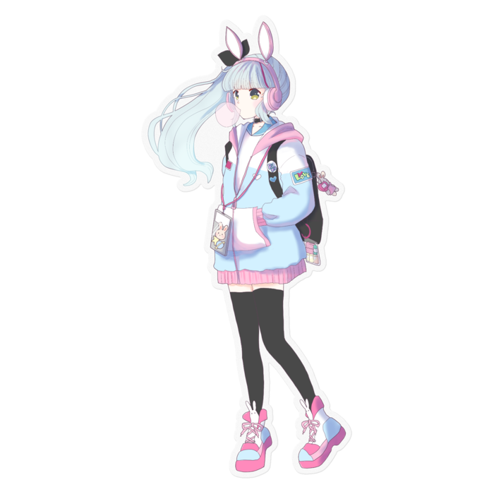 ステッカー - 160 x 160 (mm)