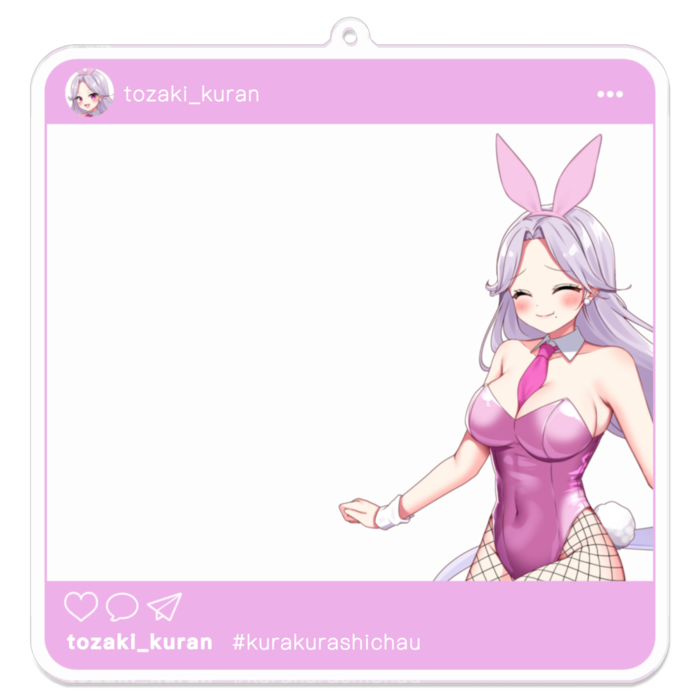 アクリルキーホルダー - 100 x 100 (mm)