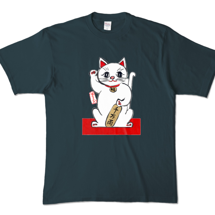 カラーTシャツ - XL - デニム (濃色)
