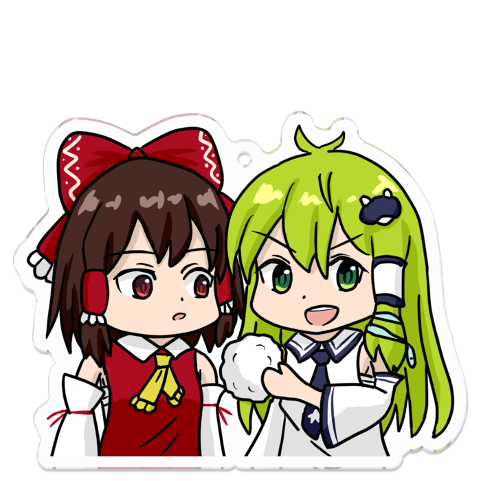 アクリルキーホルダー - 70 x 70 (mm)