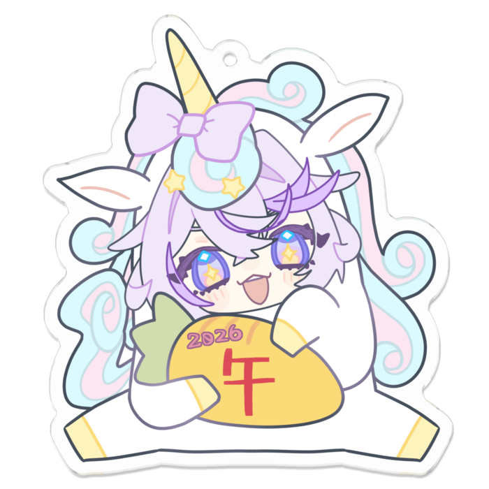 アクリルキーホルダー - 70 x 70 (mm)