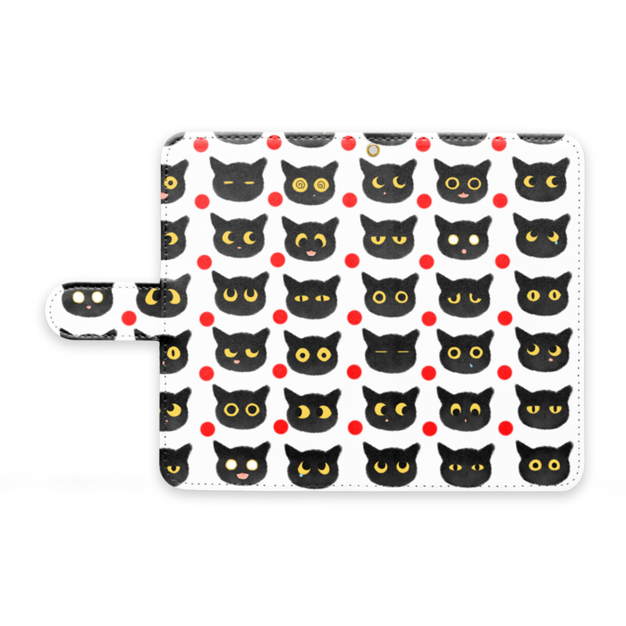 手帳型Androidケース - M - ストラップ穴 あり