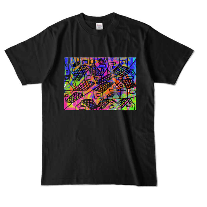 カラーTシャツ - L - ブラック (濃色)