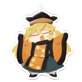 どや隠岐奈アクキー あんどんくらげのおみせ Booth