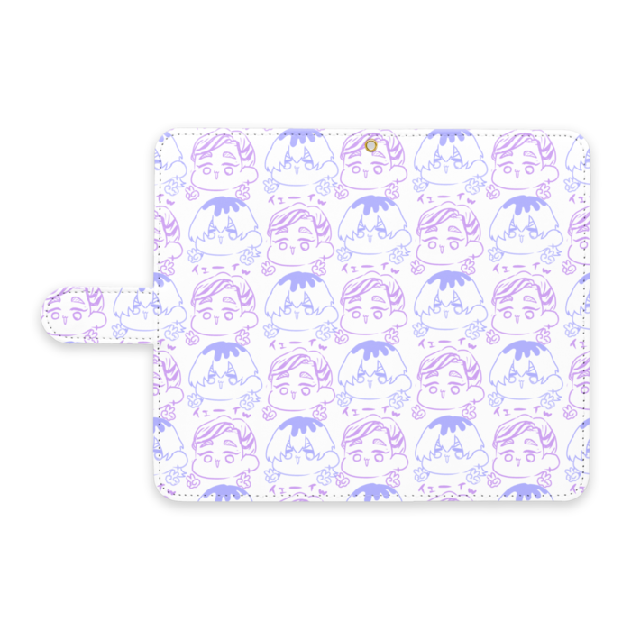 手帳型Androidケース - L - ストラップ穴 あり