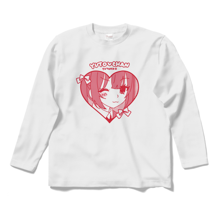 (ゆ)ロングスリーブTシャツ - S - ホワイト