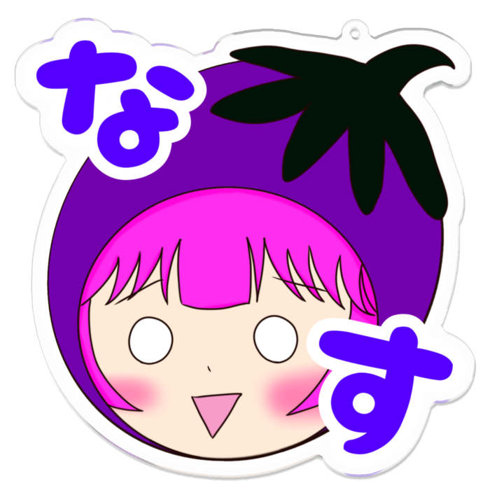 アクリルキーホルダー（コーティング） - 100 x 100 (mm)