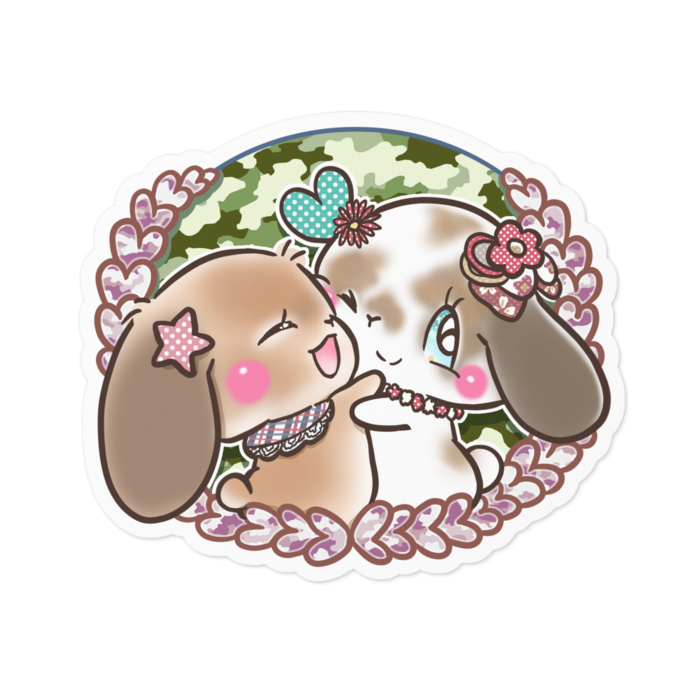 ステッカー - 100 x 100 (mm)