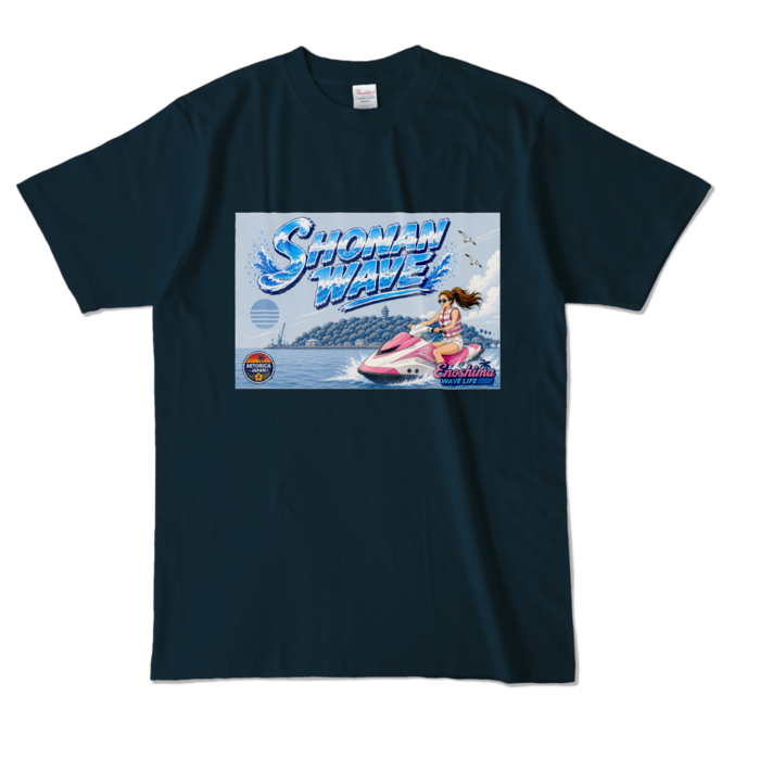 カラーTシャツ - L - ネイビー (濃色)