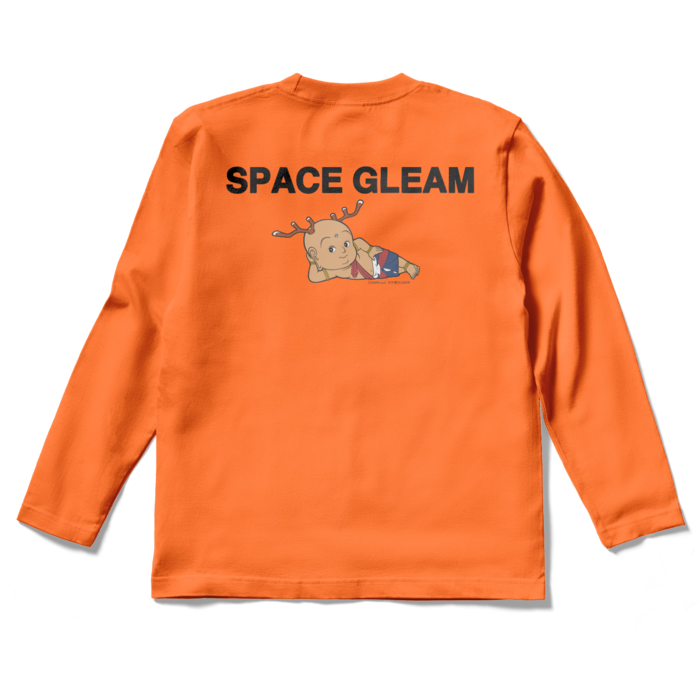 ロングスリーブTシャツ - S - オレンジ