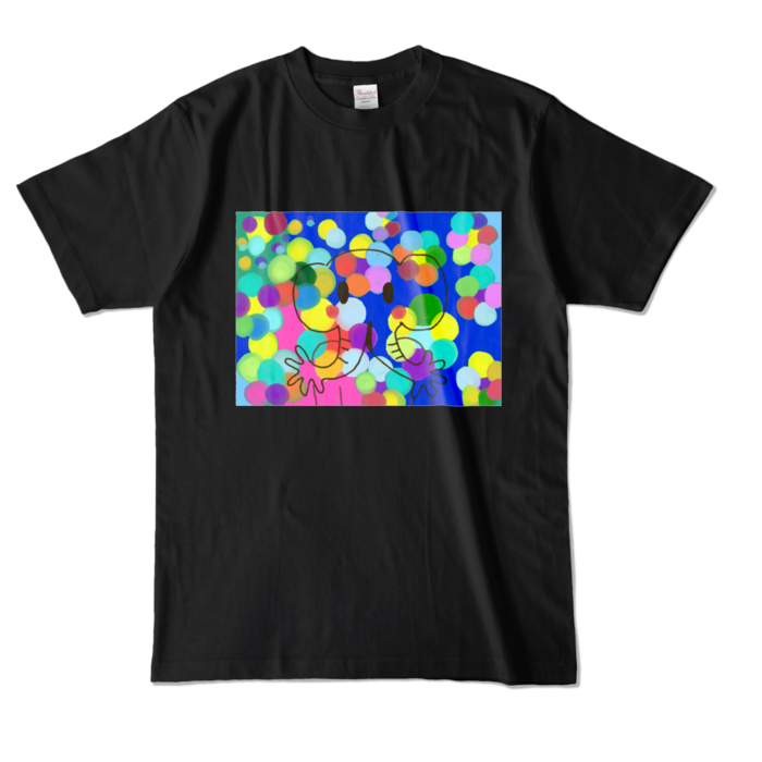 カラーTシャツ - L - ブラック (濃色)