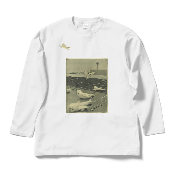 ロングスリーブTシャツ - L - ホワイト