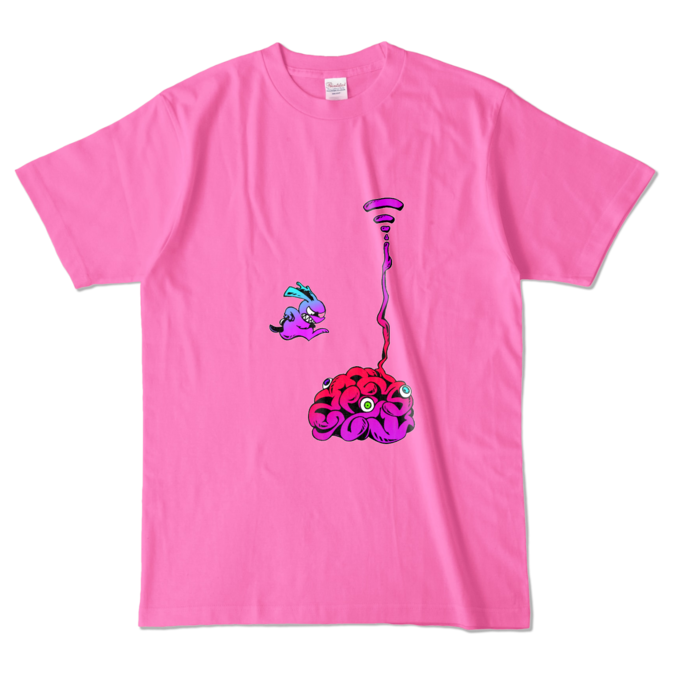 カラーTシャツ - L - ピンク (濃色)