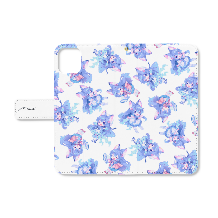 White - iPhone11ProMax - ストラップ穴 あり