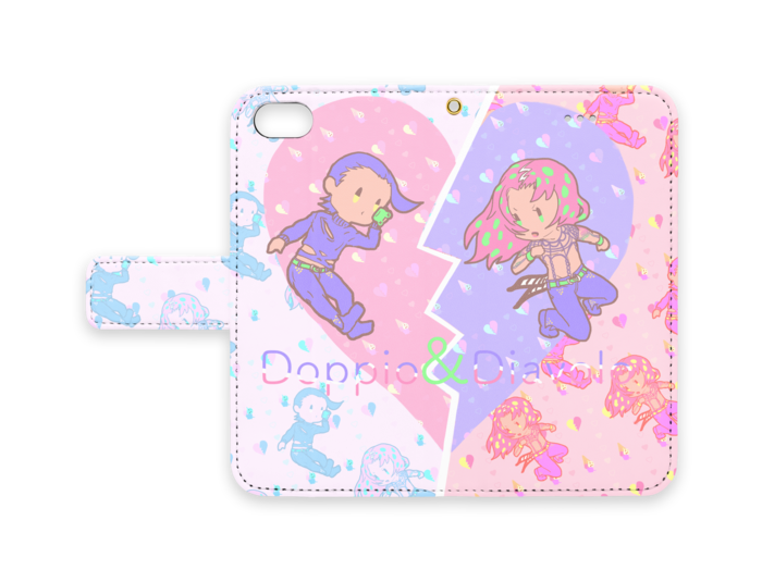 手帳型iPhoneケース - iPhone7 - ストラップ穴 あり