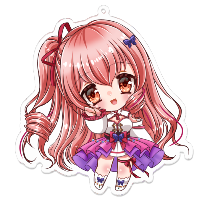 アクリルキーホルダー - 100 x 100 (mm)