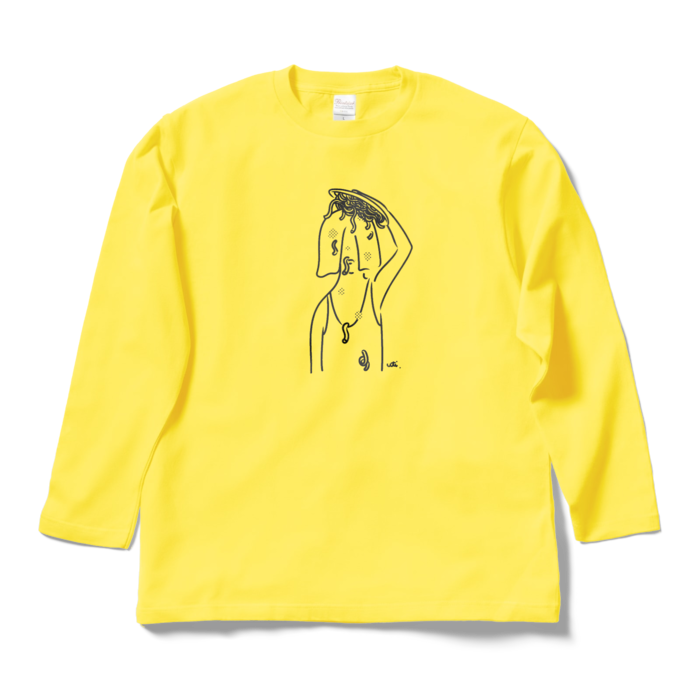 ロングスリーブTシャツ - L - イエロー