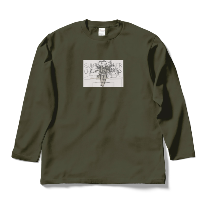 ロングスリーブTシャツ - L - アーミーグリーン