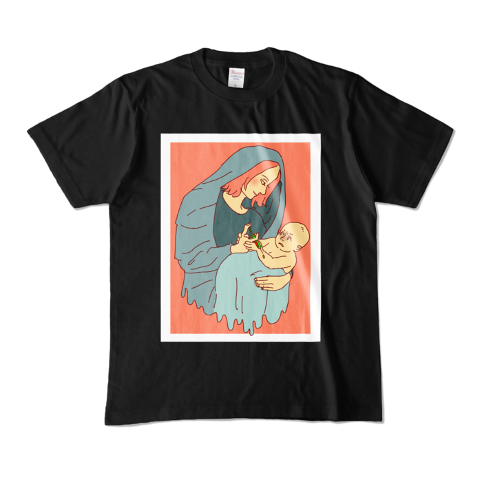 カラーTシャツ - M - ブラック (濃色)