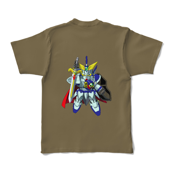 カラーTシャツ - XL - オリーブ (濃色)