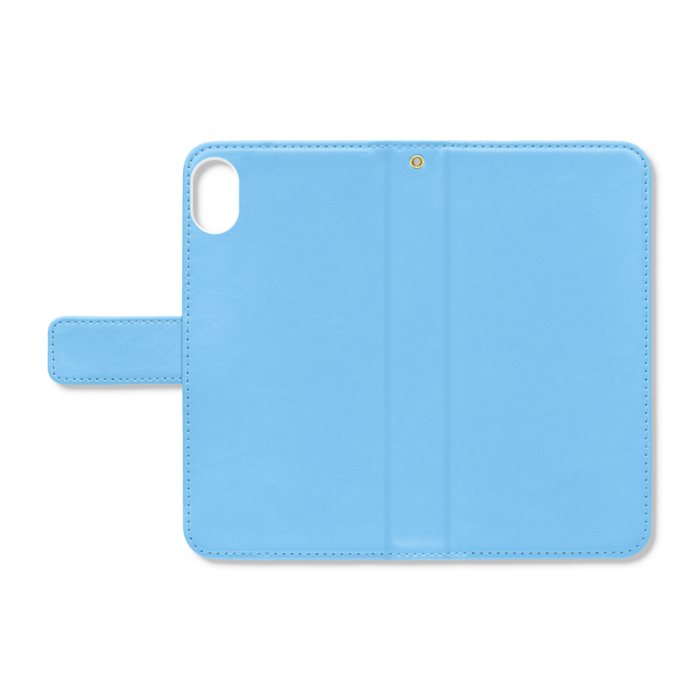 手帳型iPhoneケース - iPhone XR - ストラップ穴 あり