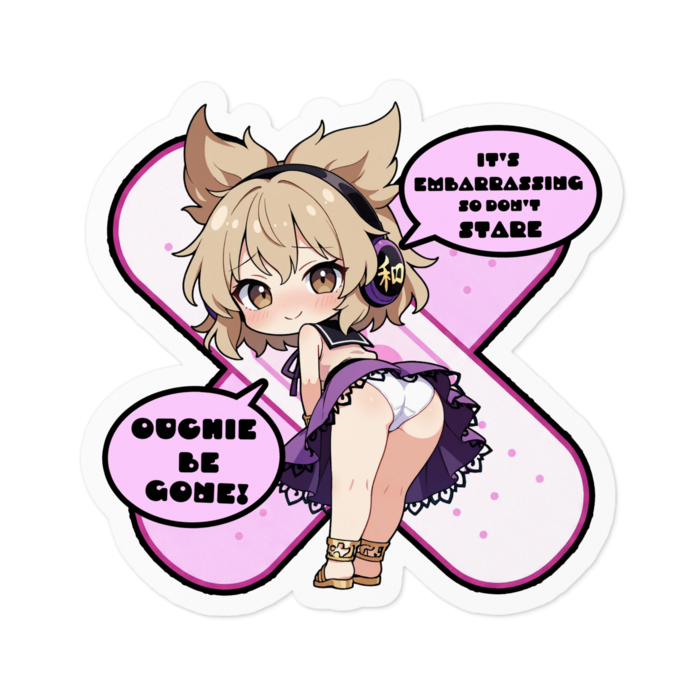 ステッカー - 100 x 100 (mm)