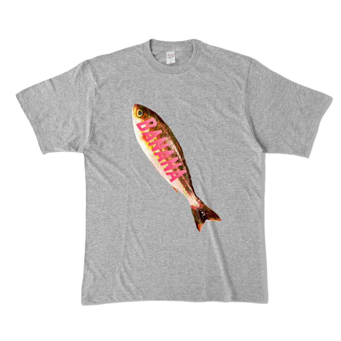 カラーTシャツ - XL - 杢グレー (濃色)
