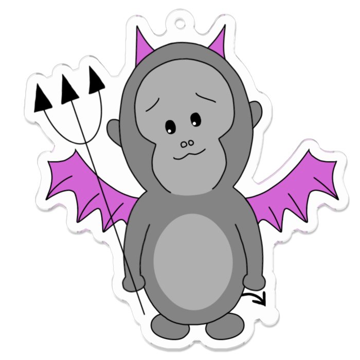 アクリルキーホルダー - 70 x 70 (mm)