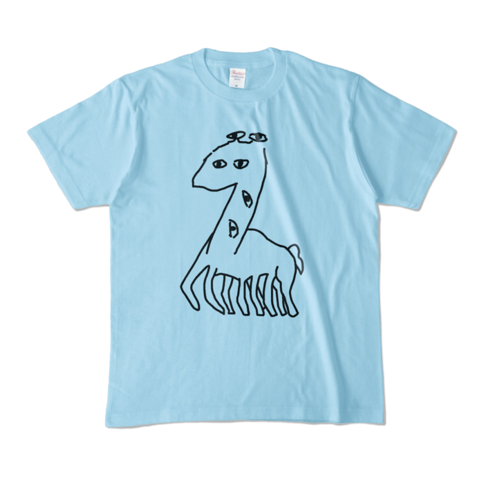 カラーTシャツ - M - ライトブルー (淡色)