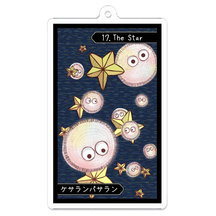 アクリルキーホルダー - 70 x 70 (mm)