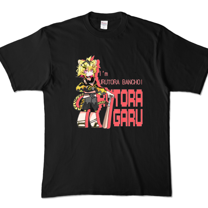 カラーTシャツ - XL - ブラック (濃色)