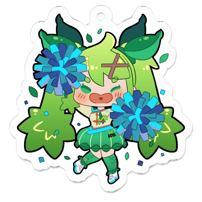 アクリルキーホルダー - 50 x 50 (mm)