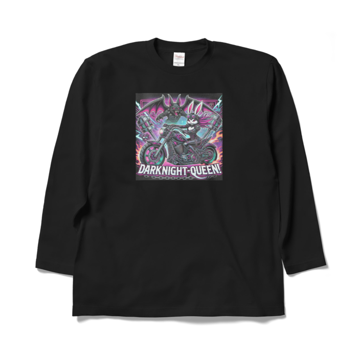 ロングスリーブTシャツ - XL - ブラック