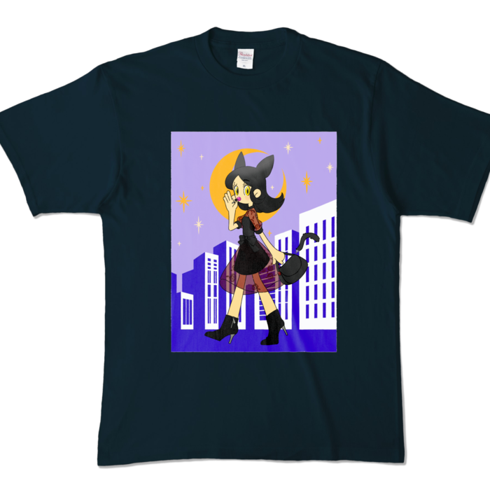 カラーTシャツ - XL - ネイビー (濃色)