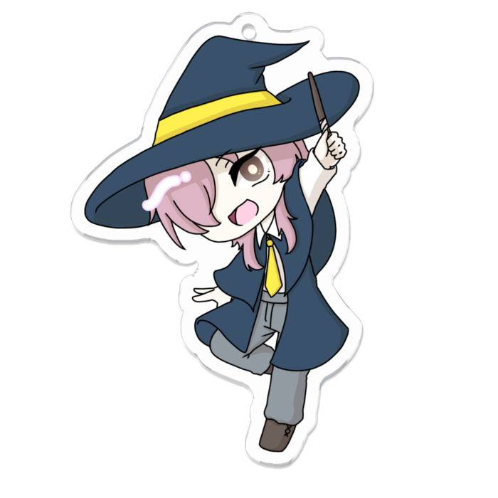 アクリルキーホルダー - 70 x 70 (mm)